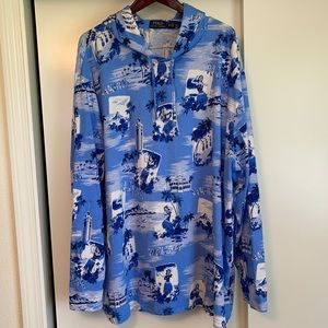 Polo by Ralph Lauren Jersey Hooded L/S T-shirt